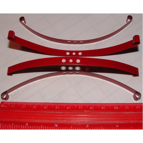 Red Super Soft Flex Leaf Springs (4)