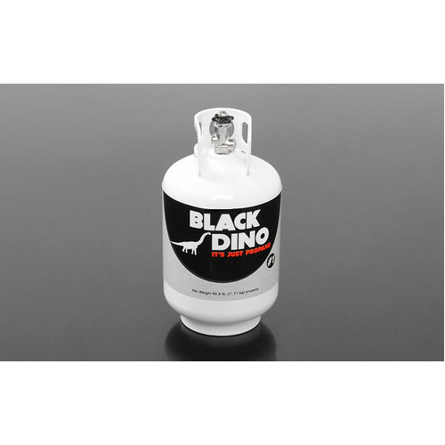 Black Dino 1/10 Aluminum Propane Tank